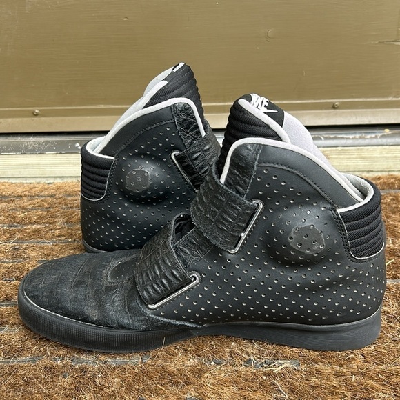 Nike Flystepper 2k3 Basketball Shoes Sz 12 Athletic Sneakers Velcro Straps - Picture 4 of 14